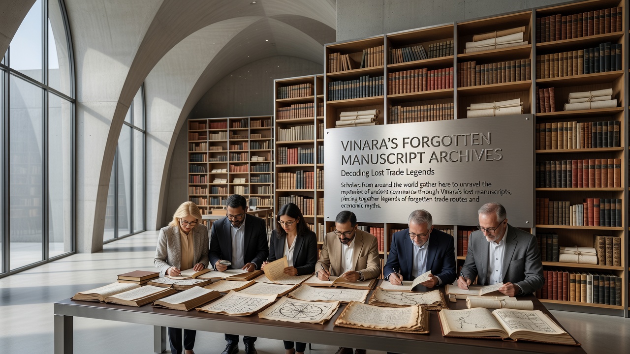 Vinara's Forgotten Manuscript Archives Draw Scholars to Decode Lost Trade Legends